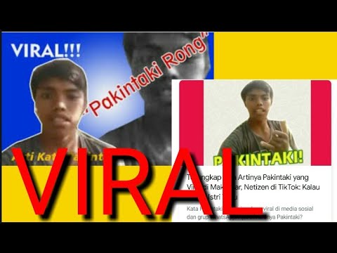 Pakintaki, Viral di Sosial Media sulsel