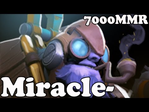 Dota 2 - Miracle- 6664 MMR Plays Tinker vol 2# - Ranked Match Gameplay