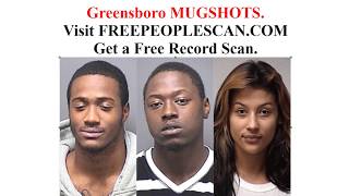 Greensboro Mugshots