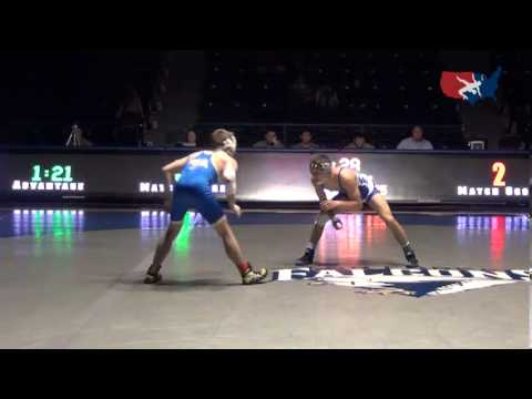 Josh Martinez, Air Force vs. Aaron Pickrel, South Dakota State, 125 lbs