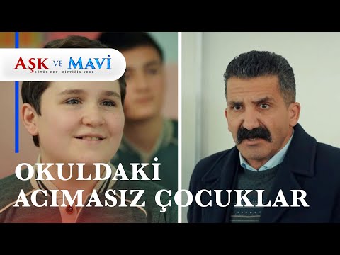 Cemal, Metin'i utandırmamak için velisi olarak okula geldi ama... - Aşk ve Mavi 52. Bölüm