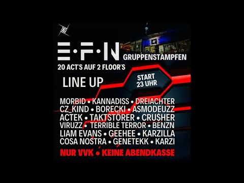 TERRIBLE TERROR vs. GEEHEE @ E•F•N - GRUPPENSTAMPFEN - 04.03.22 MBIA BERLIN