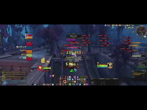 Blood Death Knight vs Halls of Atonement +10, 2 chested, PUG