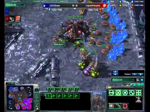 Starcraft 2 Cast LiquidHaypro vs QXGSase game 1 - 2 / 2