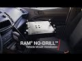 RAM No-Drill Vehicle Laptop Mount for Ford, Dodge Journey, Jeep Compass & Patriot