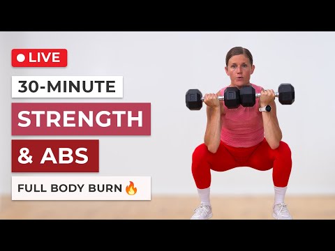 LIVE 30 Minute Full Body Shred Workout