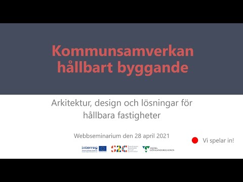 Arkitektur design och lösningar för hållbara byggnader