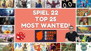 SPIEL 22 Top 25 Most Wanted Games Tracker