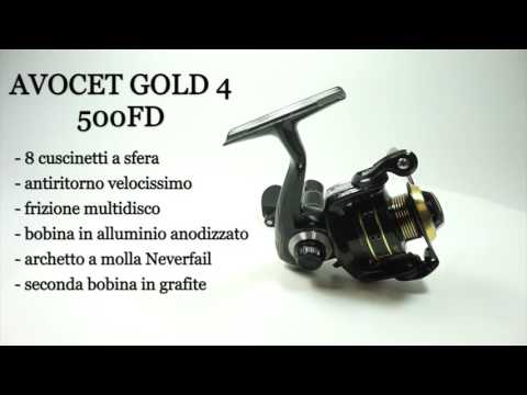 Mulinello da Coregoni AVOCET GOLD 4 500FD