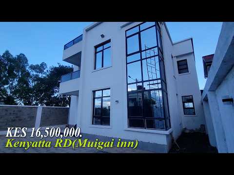 4 Bedroom Maisonette For Sale in Kenyatta Road, Juja video image