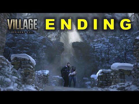 Resident Evil 8 Village: Miranda Final Boss Fight + Ending + End Credits + Post Credit Scene (RE8)