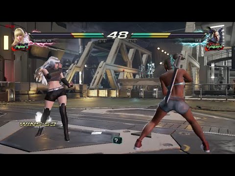 177 Lili Rochefort vs Master Raven - Tekken 7 ( Uchiha x24 ) Gameplay PC