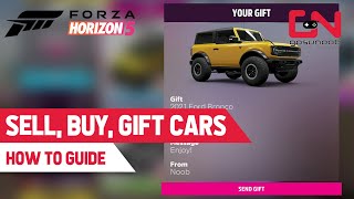 How to Sell, Buy or Gift Cars in Forza Horizon 5