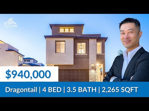 Unobstructed Las Vegas Strip Views At This Tri-Level Home!