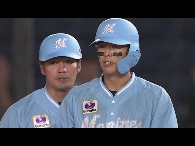 【9回裏】このままでは終わらせない!! マリーンズ・中村の2点タイムリーヒットで最後の反撃!! 2020/8/23 M-H