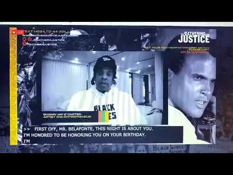 Jay Z Speaks On Harry Belafonte