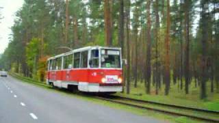preview picture of video 'Даугавпилсский трамвай /(1)/ Daugavpils tram'