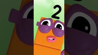 Conheça o Número Dois | Desenhos animados para crianças | Numberblocks em portugues