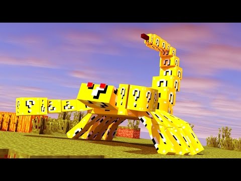 Minecraft A Série 2 #69 EMPEROR SCORPION LUCKY BLOCK CHALLENGE!
