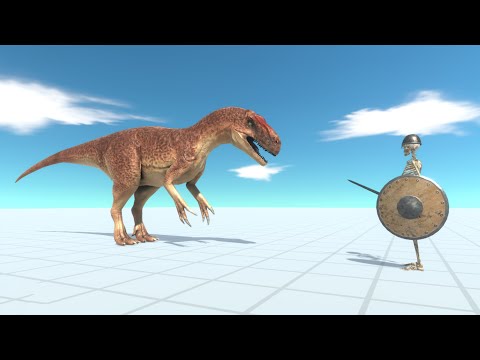 NEW ALLOSAURUS vs EVERY UNIT - Animal Revolt Battle Simulator