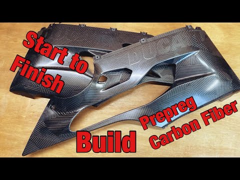 Prepreg Carbon Fiber Ducati Lower Farings - Super Light Panigale Part 2