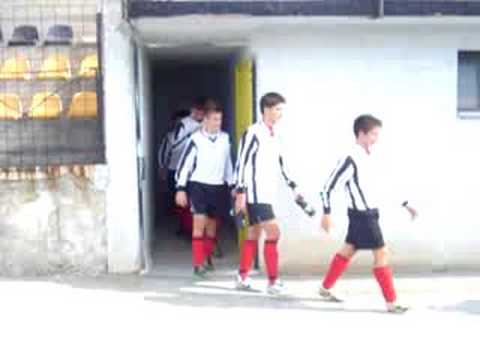 NK Tolmin - Kadeti v Sežani - prihod iz slačilnice