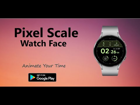 Pixel Scale Watch Face