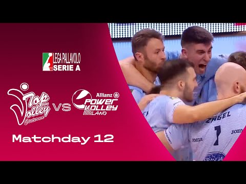 Cisterna vs Milano | Highlights | SuperLega | Matchday 12