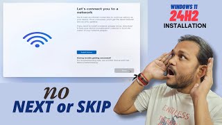 Bypass Let's connect you to a network wizard in Windows 11 installatio