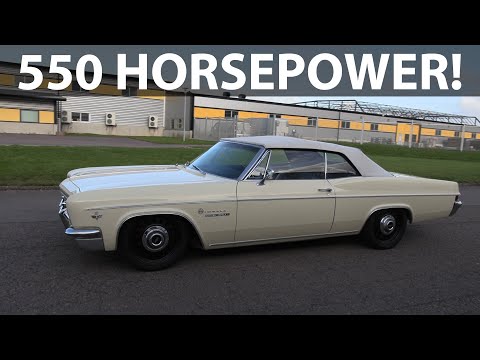 Tesla powered 1966 Chevrolet Impala review and test drive