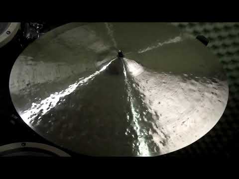 22 Extra Dark & Dry SB Ride, 2344g - Handcrafted cymbals by Craig Lauritsen