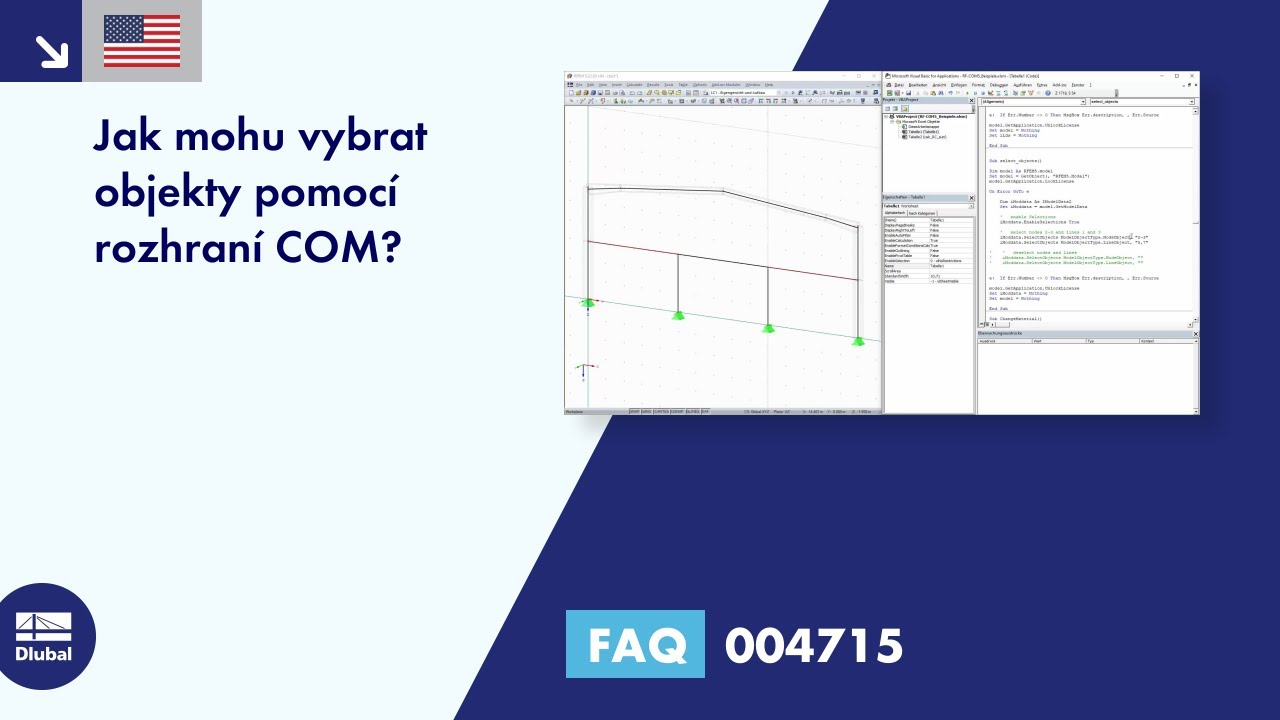 [EN] FAQ 004715 | Jak mohu vybrat objekty pomocí rozhraní COM?