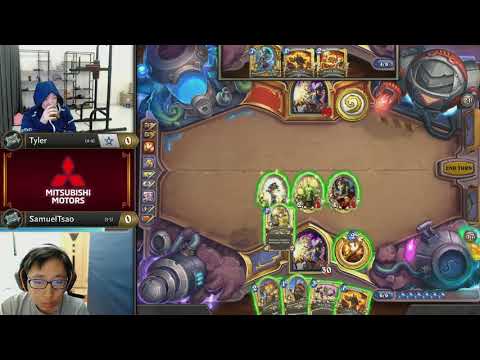 Tyler vs SamuelTsao ||《爐石戰記》大師職業賽 亞太區 第二季 - W5D1