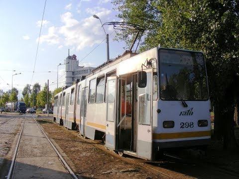 Cab view Linia 27 : Piața Unirii - Complex RATB Titan.
