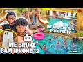 WE HAD THE BEST POOL PARTY EVER JAY BROKE BAM IPHONE12