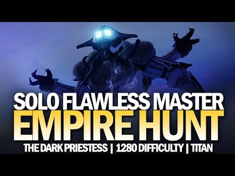 Solo Flawless Master Empire Hunt - The Dark Priestess (Titan) [Destiny 2 Beyond Light]