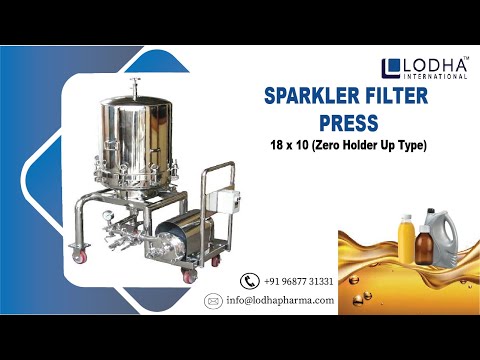 Syrup Liquid Filter Press