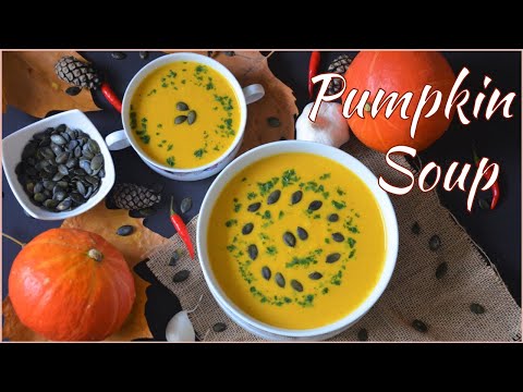Roasted Pumpkin Soup | How To Make Pumpkin Soup | Healthy Weight Loss Soup | Winter Soup