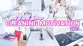 EXTREME SPEED CLEANING MOTIVATION // GET IT ALL DONE // ALL DAY CLEAN WITH ME // DIY, LAUNDRY, CLEAN