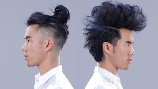 1 Man + 12 Hairstyles