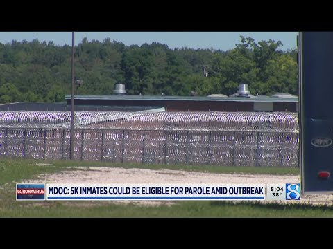 MDOC: 5,000 inmates could be eligible for parole amid outbreak