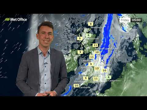 18/05/23 – Sun and cloud, rain in northwest– Afternoon Weather Forecast UK – Met Office Weather