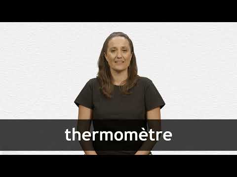 Définition  Thermomètre