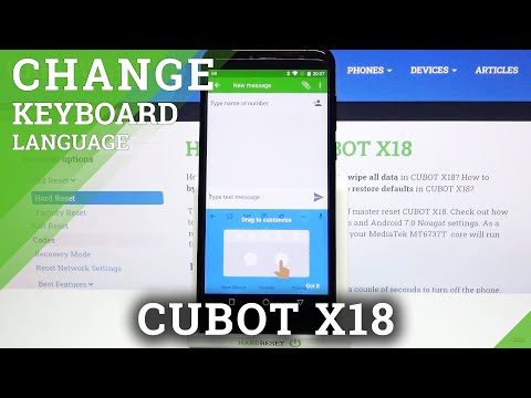 How to Change Keyboard Language on CUBOT X18 – Set Up Keyboard Language