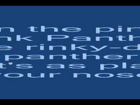 Pink Panther Intro - Lyrics On Screen