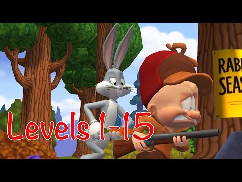 Looney Tunes Dash!: Bugs Bunny Levels 1-15 - Gameplay Walkthrough