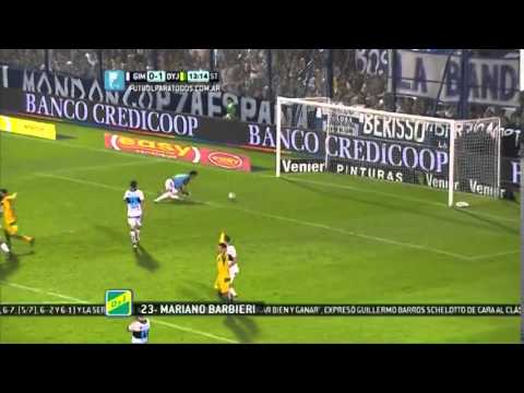 Gol de Mariano Barbieri, Gimnasia LP 0-2 Defensa y Justicia
