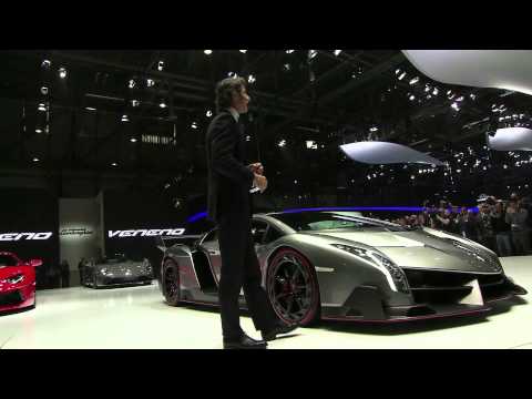 Lamborghini Veneno - Geneva Motor Show 2013 Press Conference