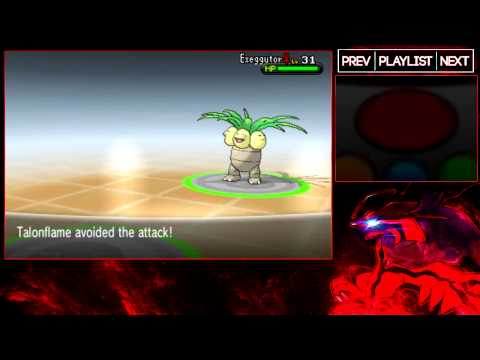 Pokemon Y: Part 33 - Courmaline's Grass Gym!