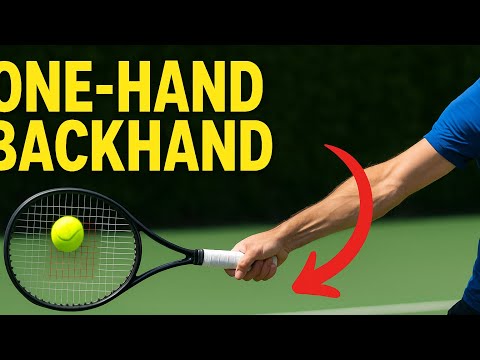 Perfect One Handed Backhand in 3 Steps - Perfect Tennis